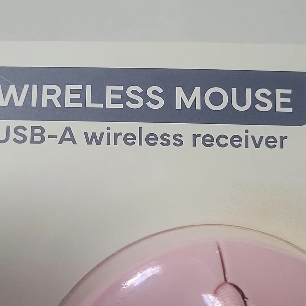Target Bulleye' Playground Smiley Face Wireless Mouse USB- A Wireless Receiver